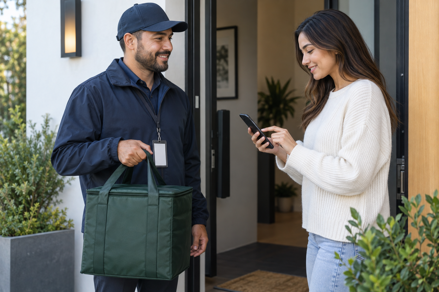 Delivery payments cannabis payment example