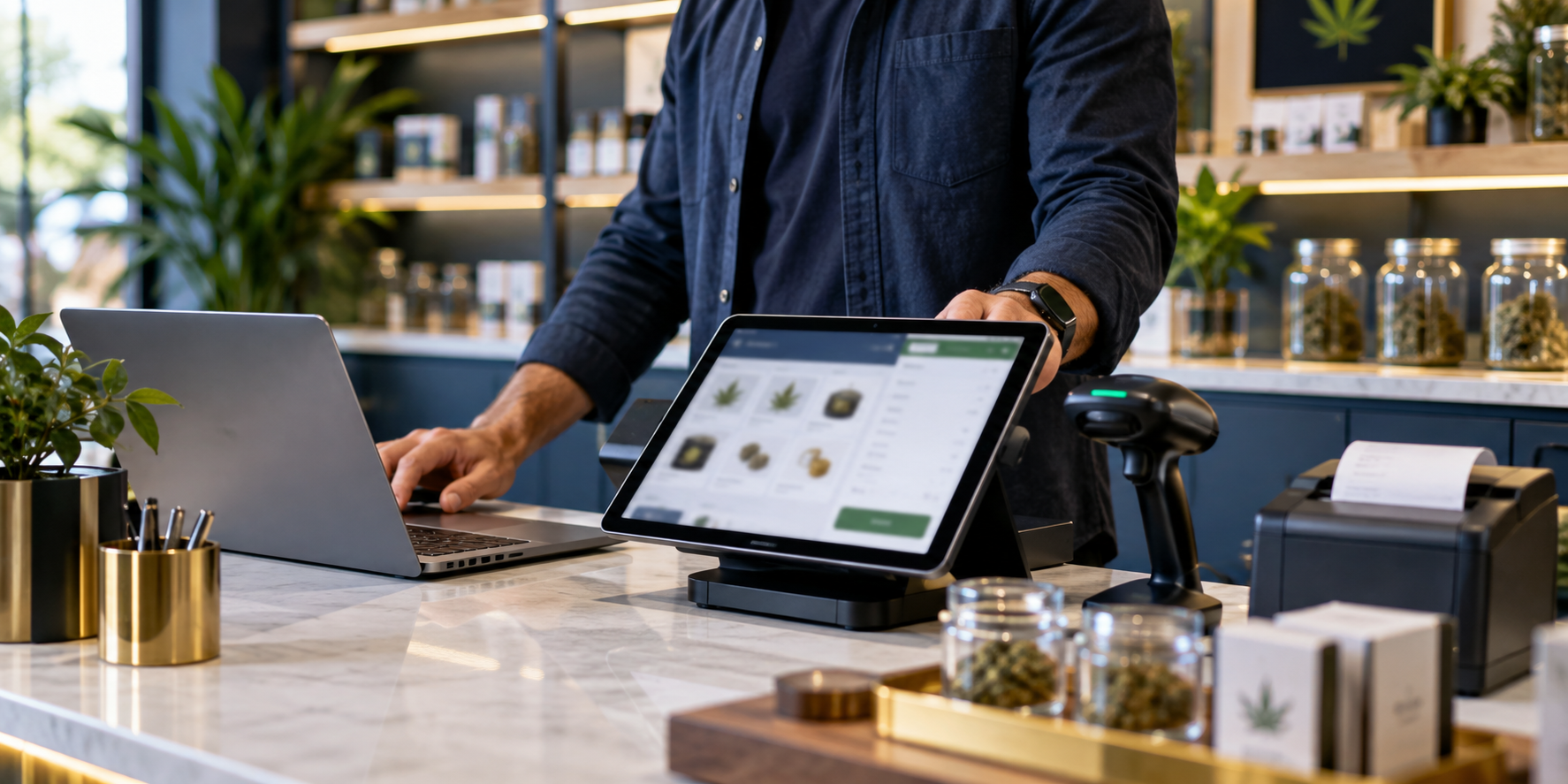 AcceptTAB eCommerce cannabis payment example